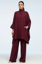 Wool Set Burgundy